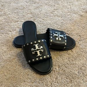 Tory Burch Studded Mules